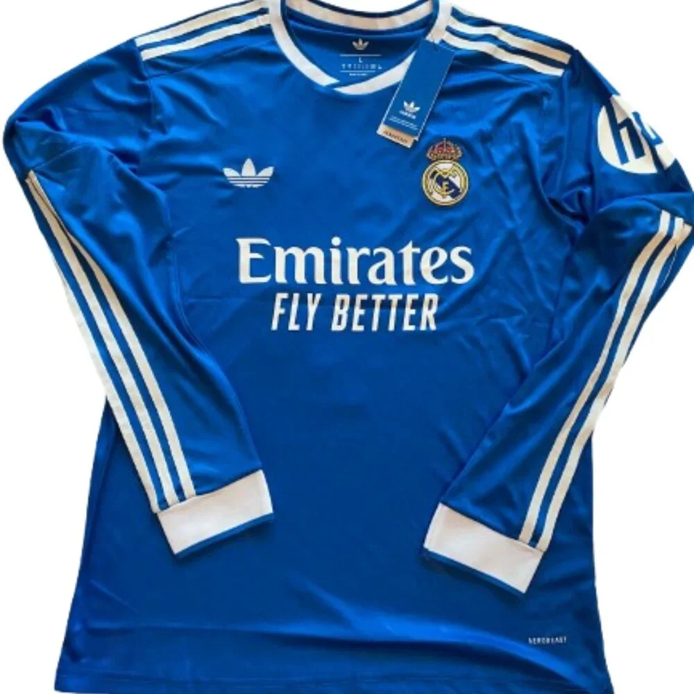 Real Madrid 2025/26 Third Soccer Jersey – MBAPPE #5 – Men’s Large – New - Picture 3 of 6